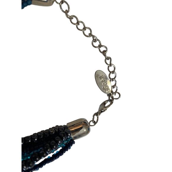 Vintage Beaded Necklace Multi Layered Chunky Boho - Picture 4 of 4